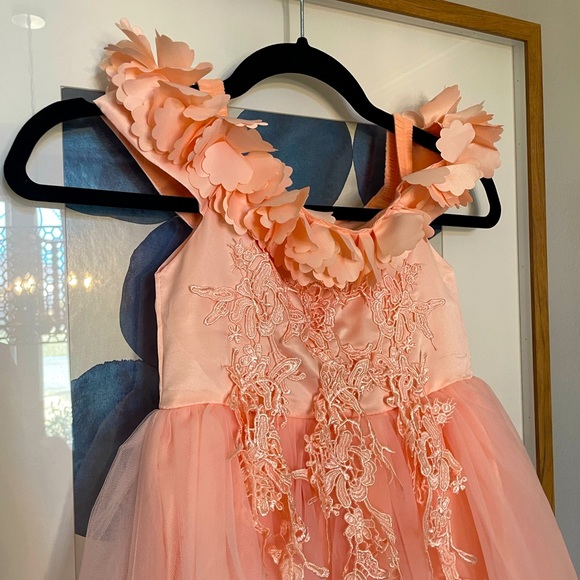 Girls Party Dress - 5 - Picture 3 of 5